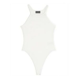 Danielle Bernstein White Thong Bodysuit